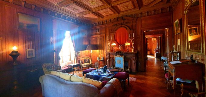 Château de Montivert, le grand salon