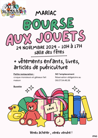 Bourse aux jouets