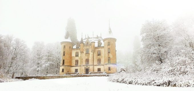 Montivert sous la neige