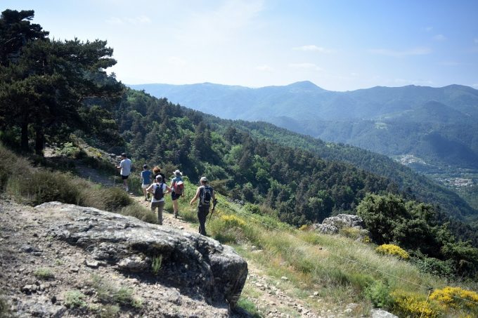 Descente vers St Fortunat