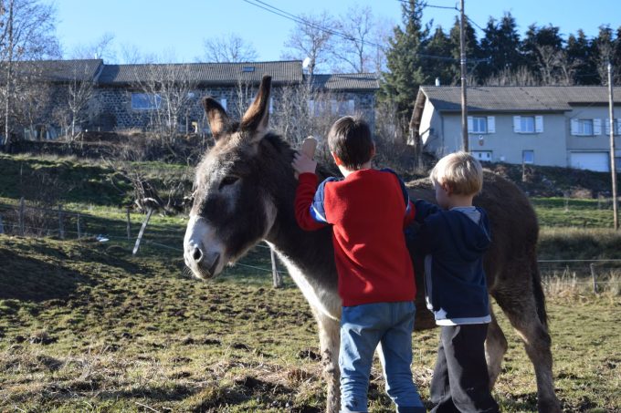 Ane et enfants