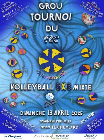 Tournoi de Volley-ball_Le Cheylard